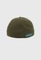 Boné Fechado Oakley 6 Panel Stretch Hat Embossed Aba Curva Verde - Marca Oakley