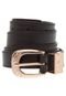 Cinto DAFITI ACCESSORIES Texturizado Preto - Marca DAFITI ACCESSORIES