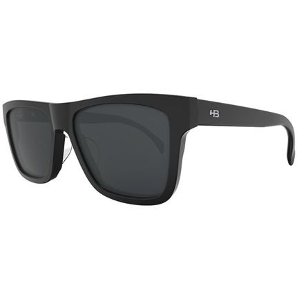 Óculos de Sol HB T-Drop Matte Black Polarized Gray - Marca HB