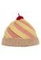 Gorro Cone Amarelo e Marrom - Marca Neff