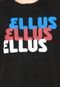 Camiseta Ellus Celebrating Preta - Marca Ellus