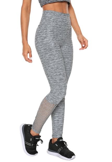 Legging Fila Tela Cinza - Marca Fila