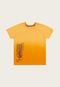 Camiseta Infantil Colorittá Nature Explorer Amarela - Marca Colorittá