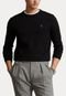 Suéter Tricot Polo Ralph Lauren Logo Preta - Marca Polo Ralph Lauren