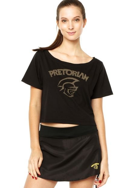 Camiseta Pretorian Logo Preta - Marca Pretorian