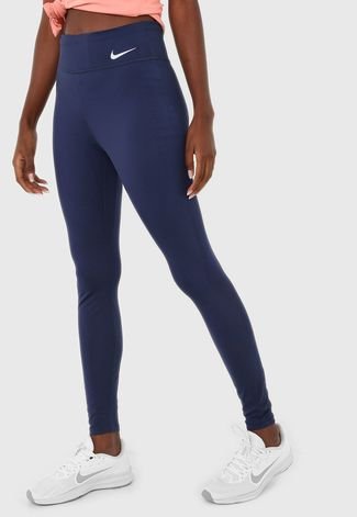 Legging Nike W Tch Pck Tght Helix Azul-Marinho - Compre Agora