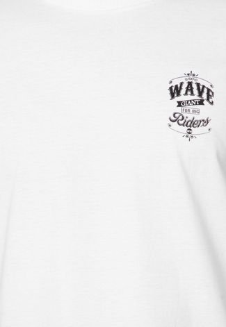 Camiseta Wave Giant Riders Branca