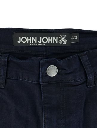 Bermuda John John Masculina Jeans Classic Colmar Escura