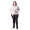 Cardigan Feminino Facinelli Plus Size 658094 OffWhite - Marca Facinelli