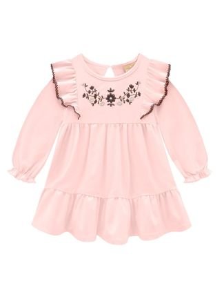 Vestido Infantil Milon Rosa