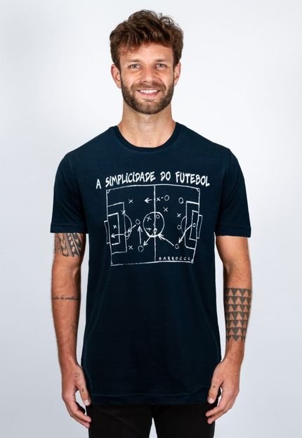 Camiseta Barrocco Simplicidade do Futebol - Marca Barrocco