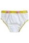 Kit 2 Calcinhas Lupo Kids Princesas Branco - Marca Lupo