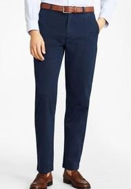 Pantalón Clark Fit Garment-Dyed Azul Brooks Brothers