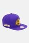 Boné Mitchell & Ness NBA Now You See Los Angeles Lakers Roxo - Marca Mitchell & Ness