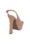 Peep Toe Mixage Aberto Nude - Marca Mixage