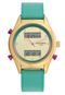 Relógio Mondaine 99120LPMVDH3 Dourado/Verde - Marca Mondaine