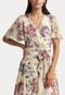 Vestido Lauren Ralph Lauren Curto Floral Bege - Marca Lauren Ralph Lauren