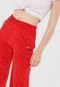 Calça Fila Pantalona Alexa Vermelha - Marca Fila