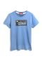 Camiseta Colcci Kids Menino Lettering Azul - Marca Colcci Kids