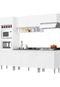 Cozinha Isadora Branco Genialflex Móveis - Marca GenialFlex Móveis
