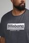 Camiseta Billabong Plus Size Walled Ps Grafite - Marca Billabong
