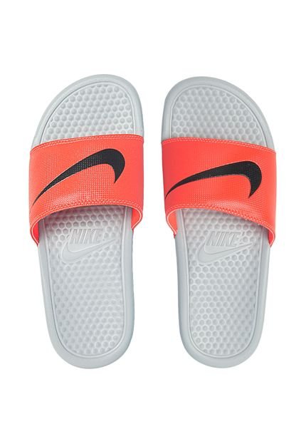 Sandália Nike Sportswear Benassi Swoosh Cinza - Marca Nike Sportswear