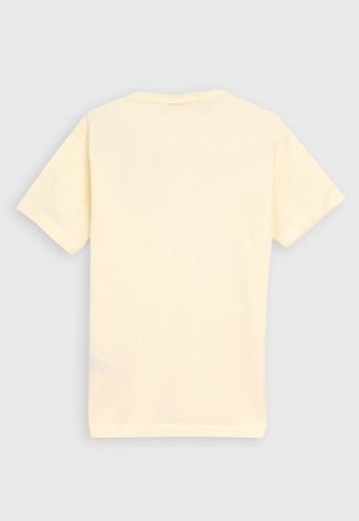 Camiseta Milon Infantil Lisa Amarela