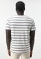 Camiseta Linho Colcci Listrada Off-White - Marca Colcci