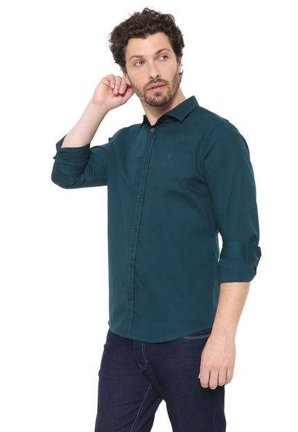 Camisa Forum Reta Smart Verde - Marca Forum