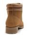 Bota Coturno Mooncity Lisa Caramelo - Marca Mooncity