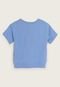 Camiseta Infantil GAP Escrita Azul - Marca GAP