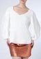 Blusa Shoulder Crepon Branca - Marca Shoulder