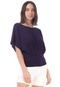 Blusa Bata Malha Amazonia Vital Azul - Marca Amazonia Vital