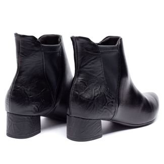 Bota Feminina Piccadily Cano Curto Taci Preto