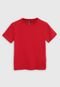 Camiseta Tommy Hilfiger Kids Infantil Logo Vermelha - Marca Tommy Hilfiger Kids