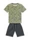 Conjunto Infantil Menino Camiseta   Bermuda Milon Verde - Marca Milon