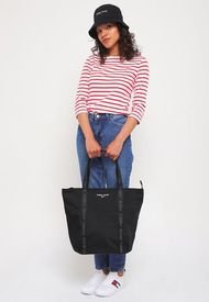 Cartera  Essantial  Tote Negro Tommy Jeans