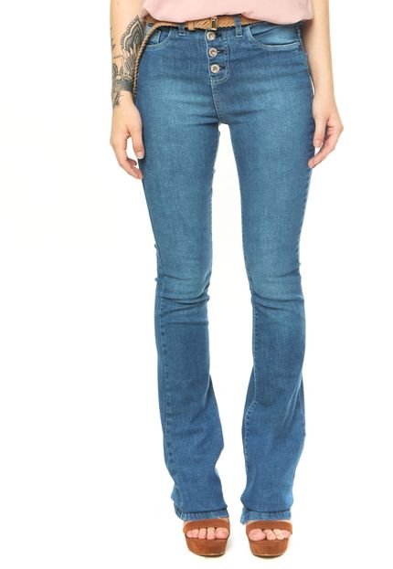 Calça Jeans DAFITI JOY Flare Azul - Marca DAFITI JOY