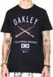 Camiseta Oakley Temple Fight Preta - Marca Oakley