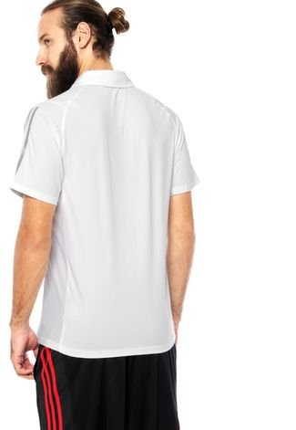 Camisa Polo adidas Performance S18255 ClimaCool Branca