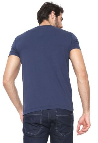Camiseta Tommy Hilfiger College Azul-marinho