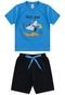 Kit 4 Conjuntinho Infantil Camiseta Bermuda Verão Curto Calor Levinho Estampado - Marca COLBACHO