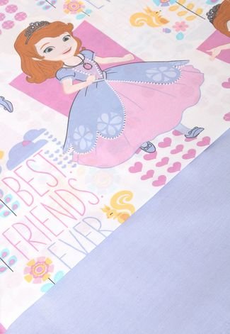 Jogo de cama Infantil Solteiro Princesas Disney Santista