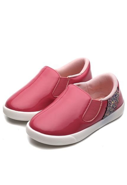 Slip On Kidy Infantil Glitter Rosa - Marca Kidy