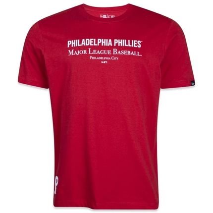 Camiseta New Era MLB Philadelphia Phillies Minimal Label - Marca New Era