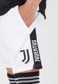 Pantaloneta Blanco-Negro Juventus FC