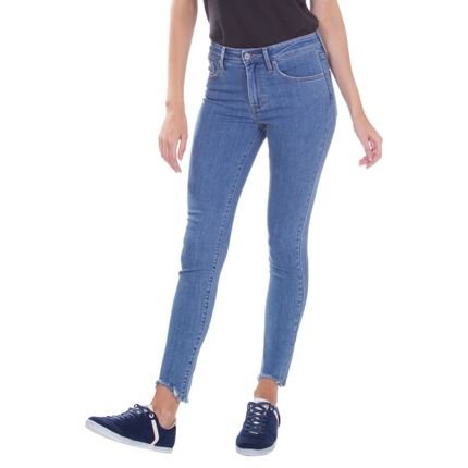 Calça Jeans Levis  721 High Rise Skinny Azul Médio - Marca Levis