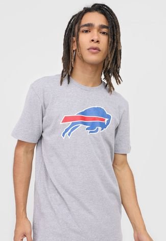 Camiseta New Era Buffalo Bills NFL Cinza - Compre Agora | Kanui Brasil