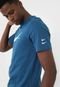 Camiseta Nike Sportswear Nsw Swoosh Hbr Ss Azul - Marca Nike Sportswear