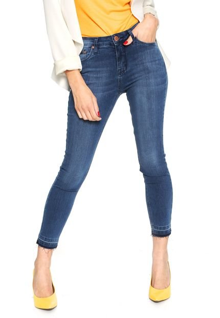 Calça Jeans Calvin Klein Jeans Jegging Bolsos Azul - Marca Calvin Klein Jeans